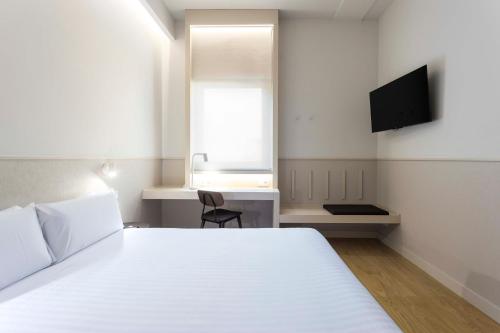 Habitación Individual del hotel Terrassa Confort. Foto 2