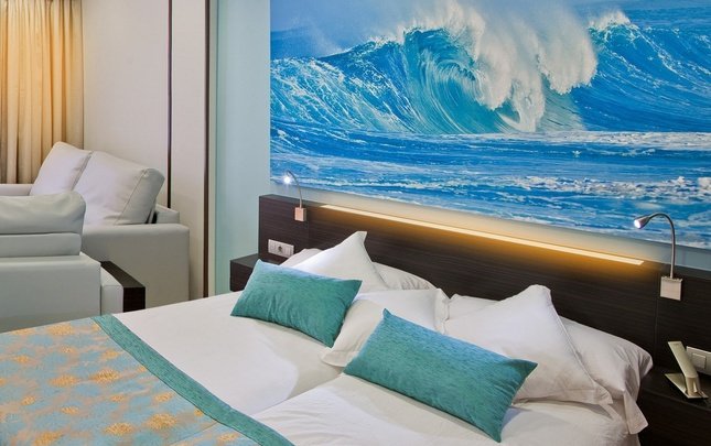 Habitación doble Ultra TI del hotel Villa del Mar. Foto 2