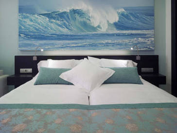 Habitación doble del hotel Villa del Mar. Foto 4