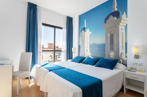 Habitación Doble con balcón del hotel Avenida