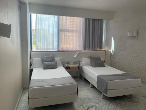 Habitación Doble sin balcón - 1 o 2 camas - Adaptada para personas con discapacidad del hotel Madeira Centro. Foto 2