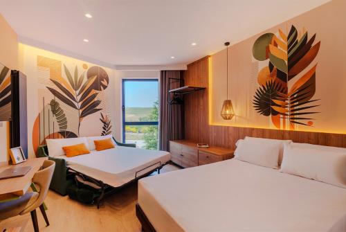 Habitación Cuádruple del hotel Ciudad De Burgos. Foto 6