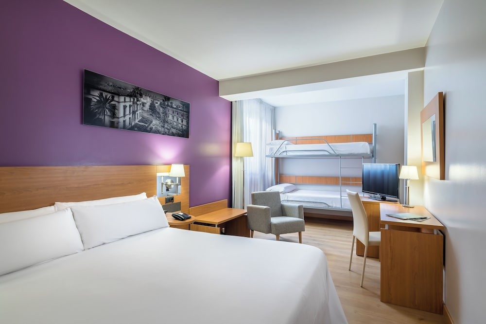 Habitación familiar del hotel Jerez Centro