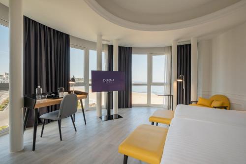 Habitación Doble Superior con vistas al mar del hotel Dorma Sardinero. Foto 3