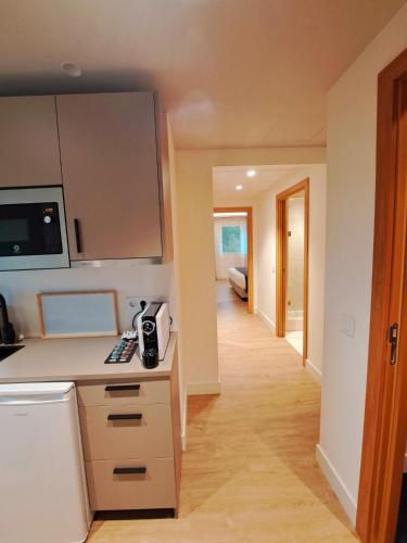 Estudio con 1 cama grande del hotel Puerta Santander. Foto 4