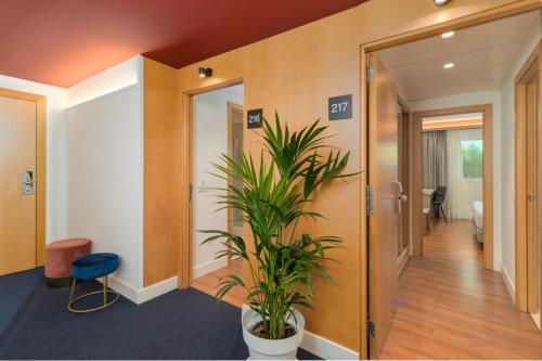 Habitación Doble Estándar del hotel Puerta Santander. Foto 12
