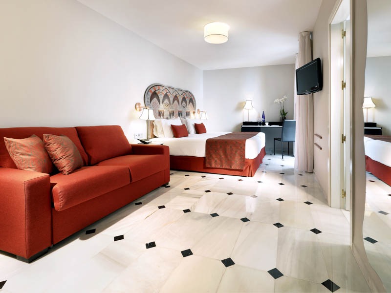 Habitación familiar del hotel Eurostars Conquistador