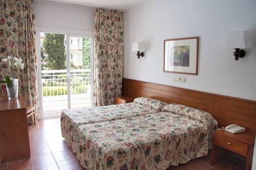 Habitación doble 2 camas del hotel Garbi Park