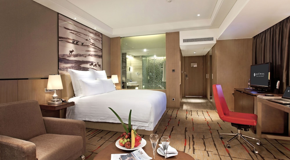 Habitación Superior con 1 Cama King, Vistas al Parque del hotel Pullman Xiamen Powerlong. Foto 1