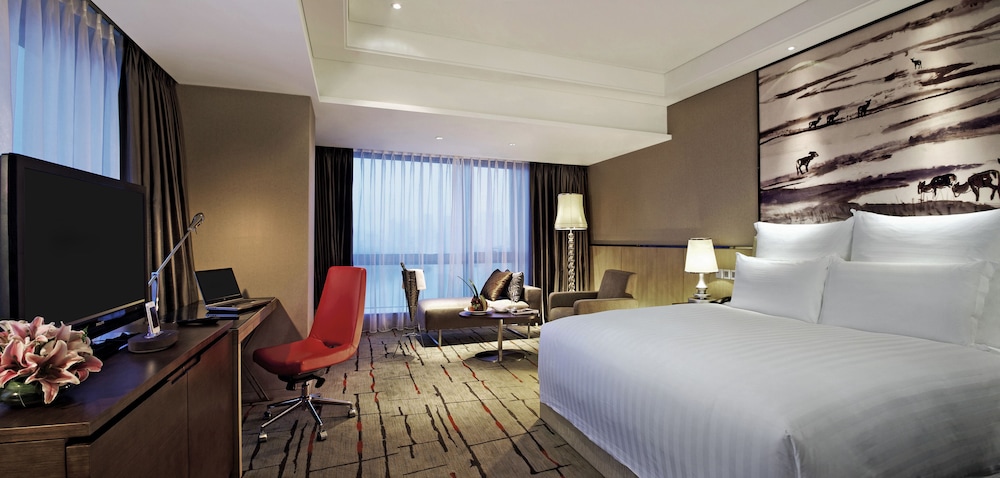 Habitación Deluxe con 1 Cama King, Vistas al Parque del hotel Pullman Xiamen Powerlong. Foto 2
