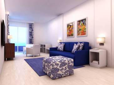 Suite VIP del hotel Tahití Playa Suites