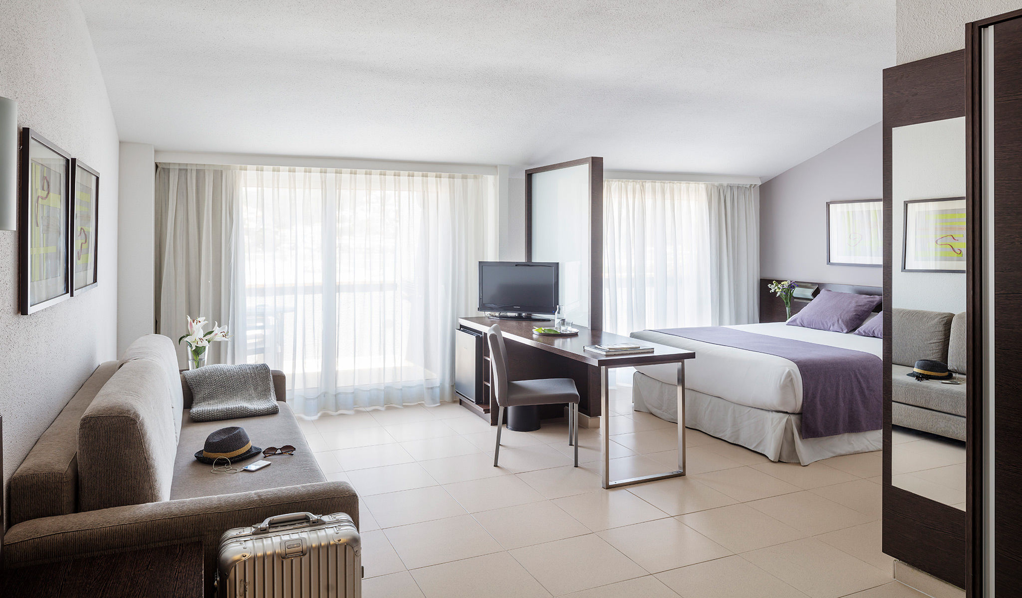 Junior suite del hotel AQUA Hotel The Breeze & Spa- Adults Only