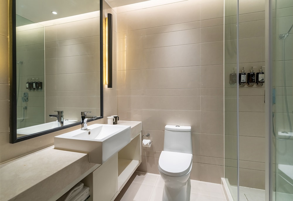 Habitación Deluxe con 2 camas individuales del hotel Ssaw Boutique Shanghai Bund. Foto 4