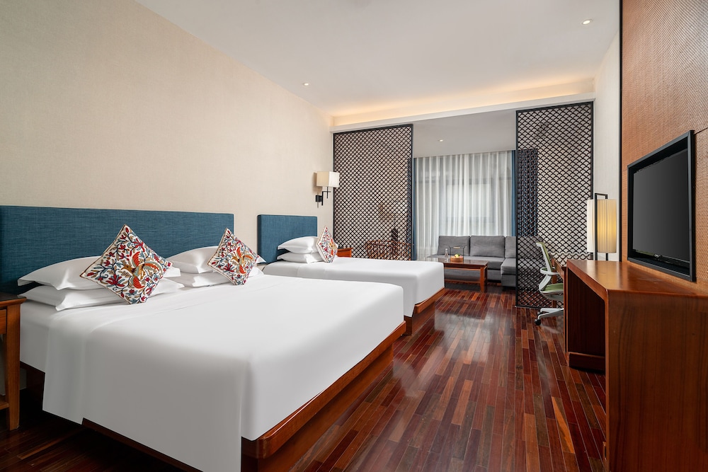 Habitación ejecutiva familiar del hotel Ssaw Boutique Shanghai Bund