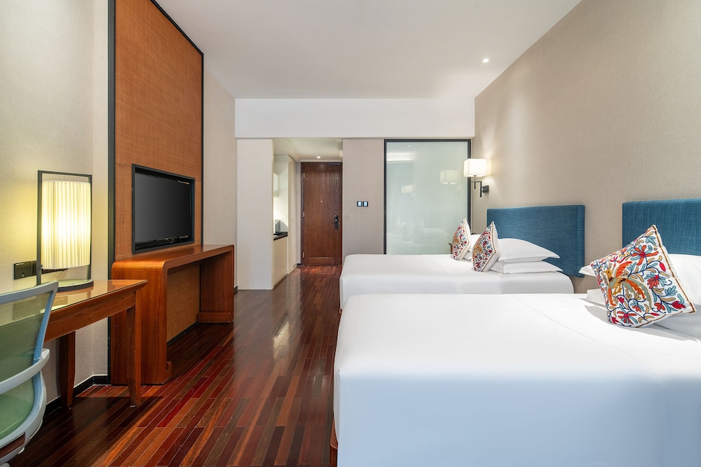 Habitación ejecutiva familiar del hotel Ssaw Boutique Shanghai Bund. Foto 3