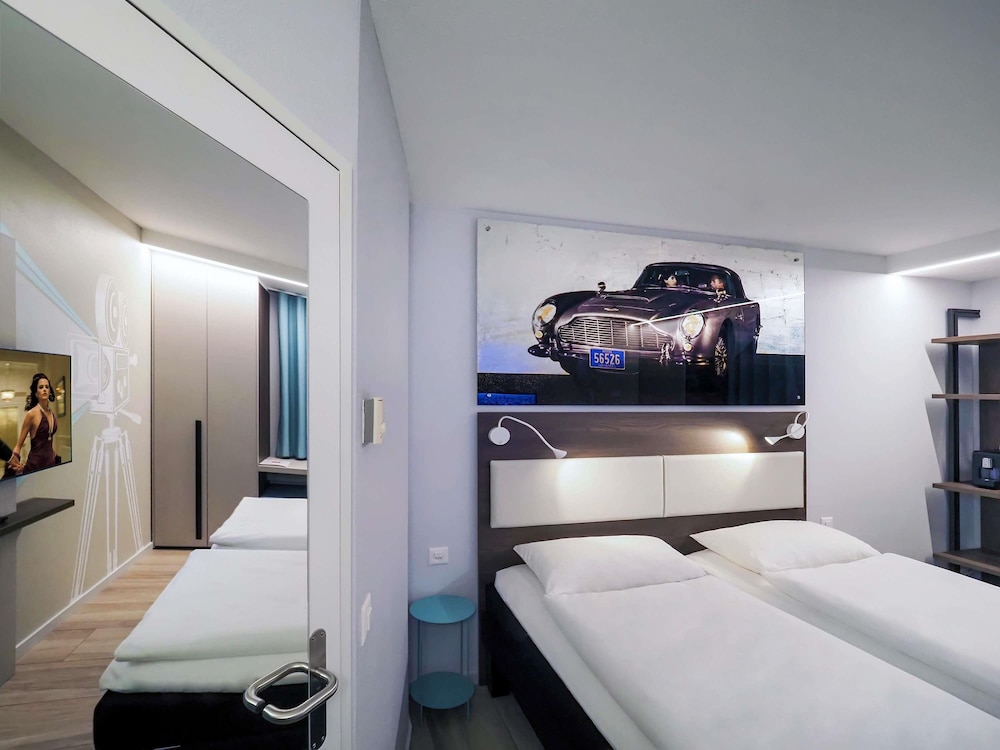 Habitaciones de cine - 2 camas individuales del hotel Ibis Locarno. Foto 3