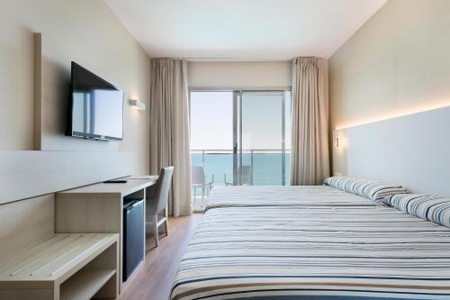 Habitación Doble Superior con vistas al mar del hotel Best Sabinal