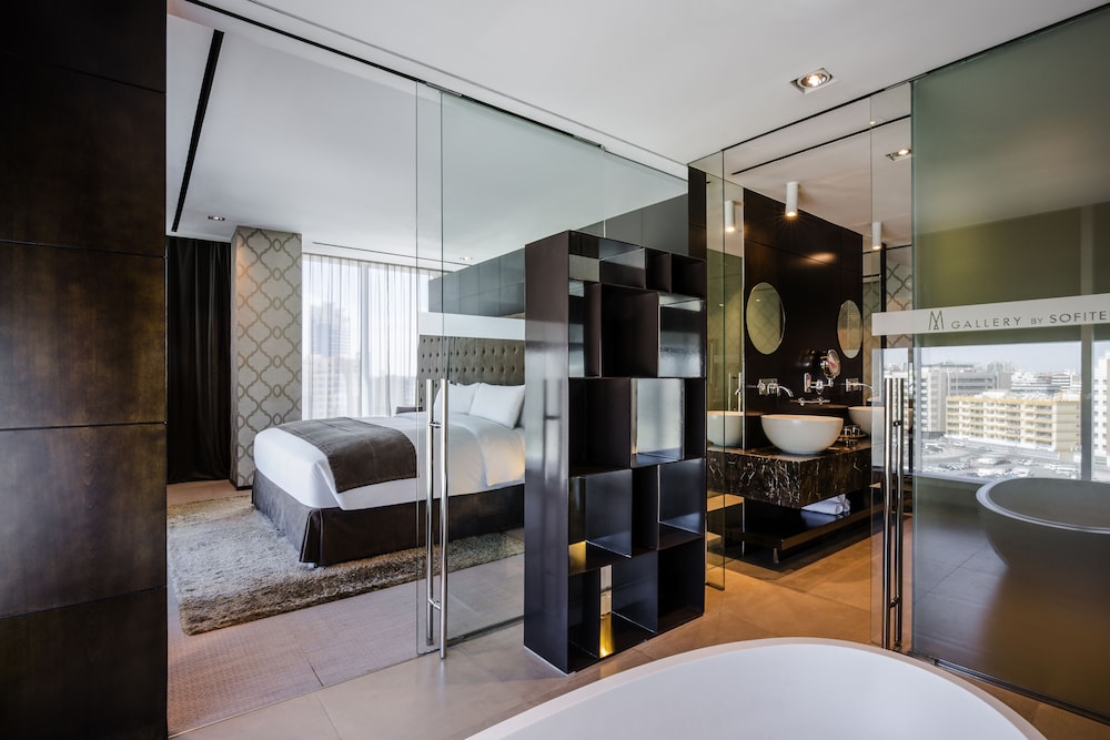 SUITE JUNIOR, 1 Cama King Size del hotel The Canvas Dubai - Mgallery Collection
