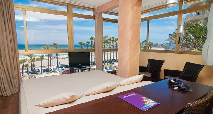 Habitación doble Vista Panorámica del hotel Servigroup Papa Luna