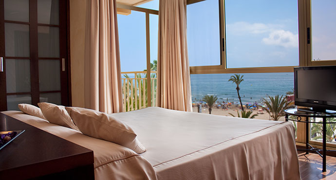 Habitación doble Vista Panorámica del hotel Servigroup Papa Luna. Foto 1