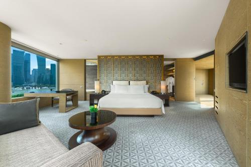 Suite Junior - Junto al río del hotel Banyan Tree Shanghai On The Bund. Foto 4