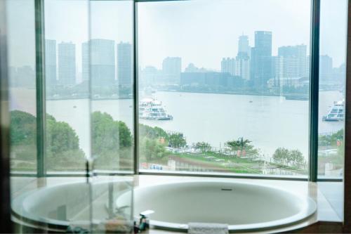 Wellbeing Retreat King del hotel Banyan Tree Shanghai On The Bund. Foto 2