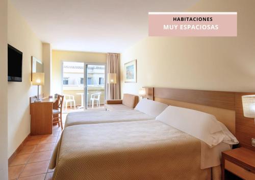 Habitación Doble con terraza del hotel RH Casablanca Suites