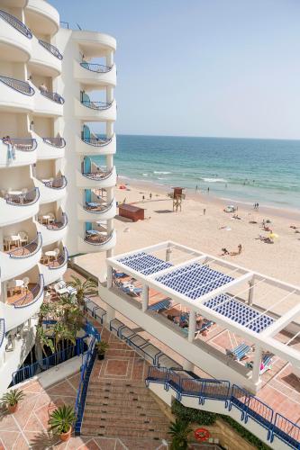 Suite de 1 dormitorio del hotel Playa Victoria