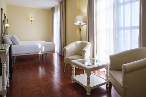Habitación Doble Deluxe con vistas al río - 1 o 2 camas del hotel Crisol Chiclana. Foto 1