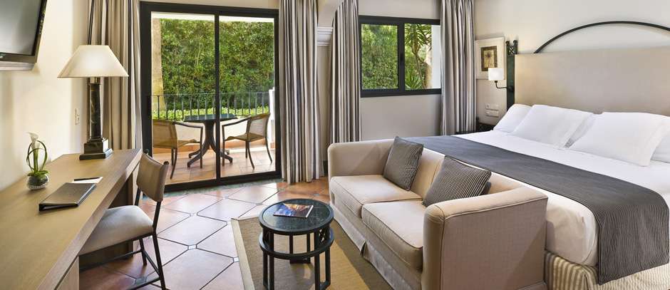 Habitación doble Jardin Privado Premium Acceso Piscina del hotel Palacio de Sancti Petri, a Gran Meliá Hotel