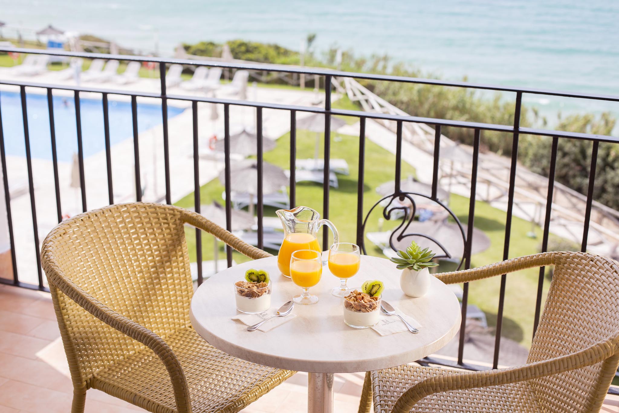 Habitación doble Vista Mar del hotel Hipotels Flamenco Conil