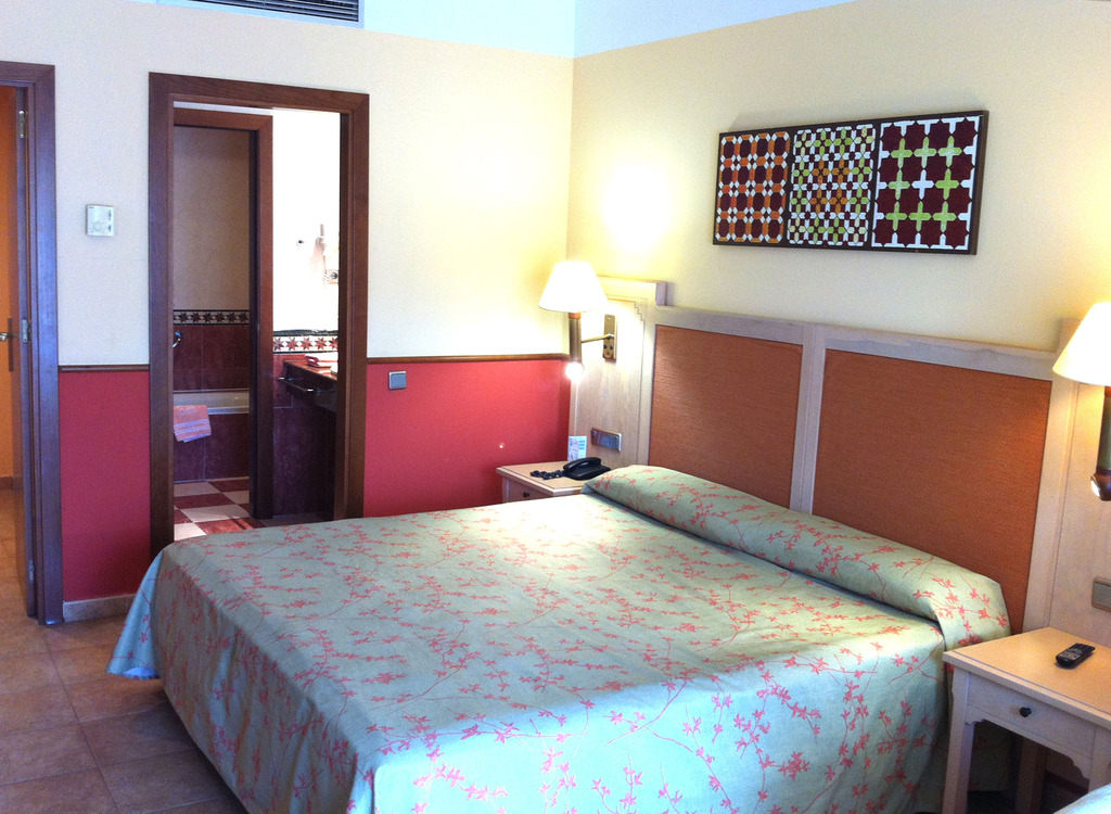 Habitación individual del hotel Playacanela