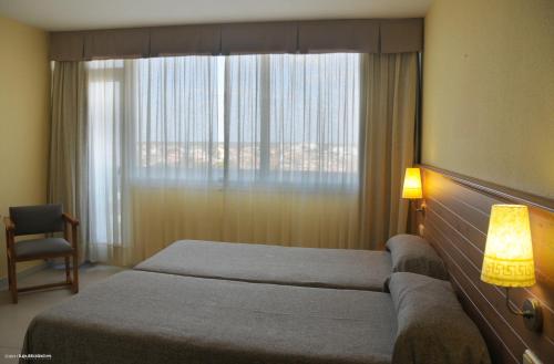 Estudio con vistas al mar del hotel Flamero