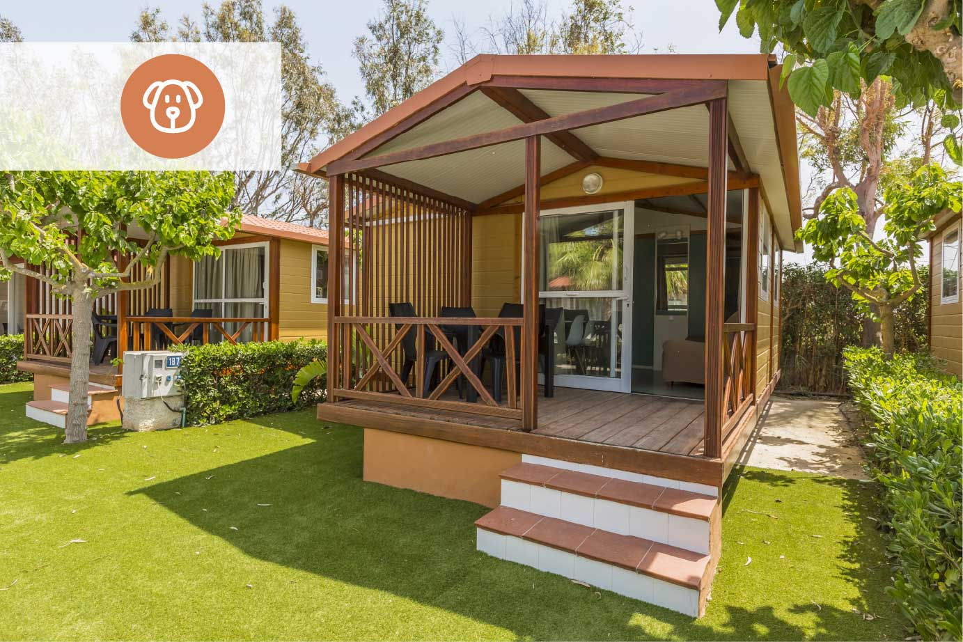 Bungalow Morea del hotel Alannia Guardamar Resort. Foto 4