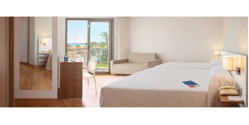 Habitación doble Vista Parcial Mar del hotel Rh Bayren And Spa