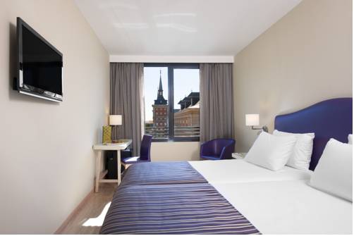 Habitación doble 2 camas del hotel Exe Moncloa. Foto 2