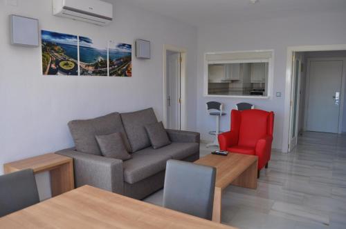 Apartamento de 1 dormitorio con vistas al mar del hotel First Flatotel Internacional. Foto 13