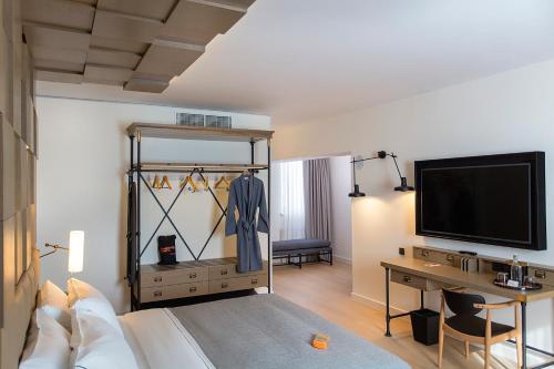 Suite Junior del hotel Canopy By Hilton Zagreb - City Centre. Foto 3