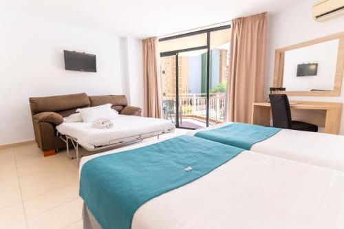 Habitación Doble Estándar del hotel Mainare Playa. Foto 1