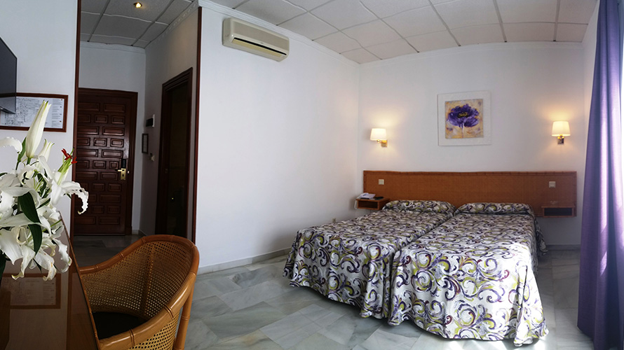 Habitación doble 2 camas del hotel Ona Las Rampas