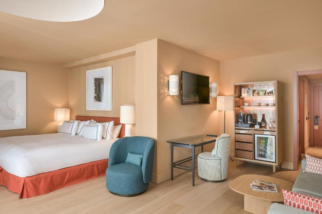 Junior suite Vista Parcial Mar del hotel Fuerte Marbella. Foto 2