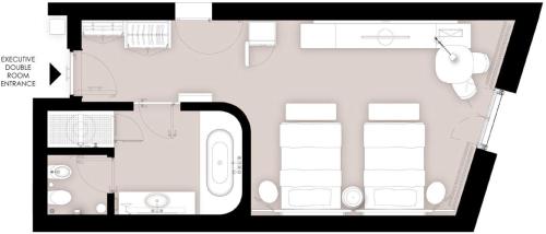 Habitación Doble Executive del hotel Bvlgari London