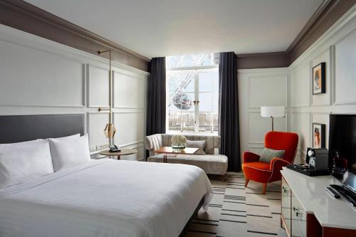 Habitación Superior King con vistas al Big Ben del hotel London Marriott County Hall