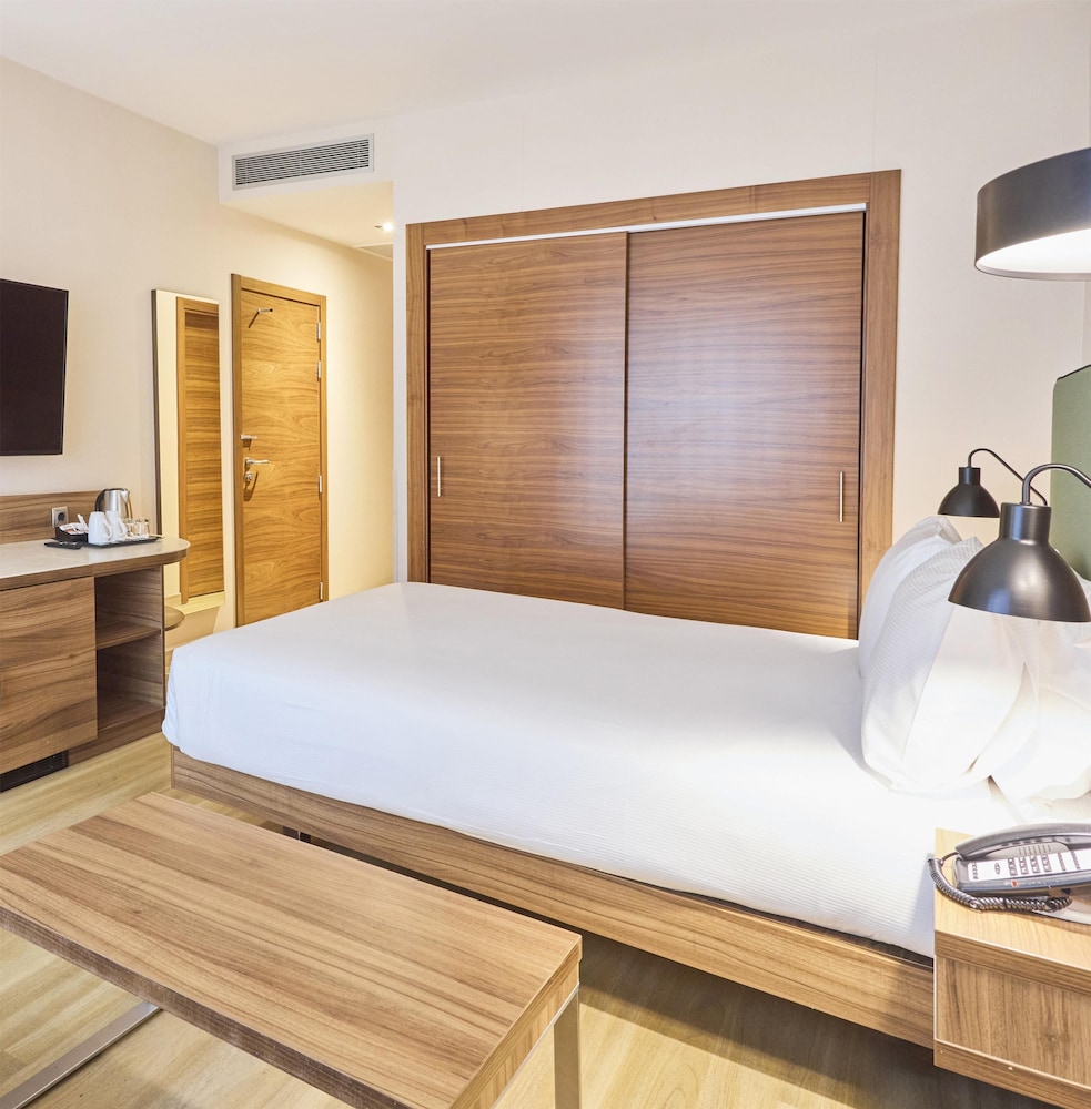 Habitación con cama Queen del hotel Hilton Garden Inn Sevilla