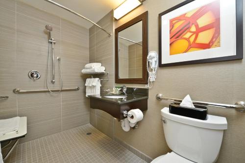 Habitación Doble adaptada para personas de movilidad reducida con ducha a ras de suelo - No fumadores - 2 camas dobles del hotel Holiday Inn Nyc - Lower East Side. Foto 1