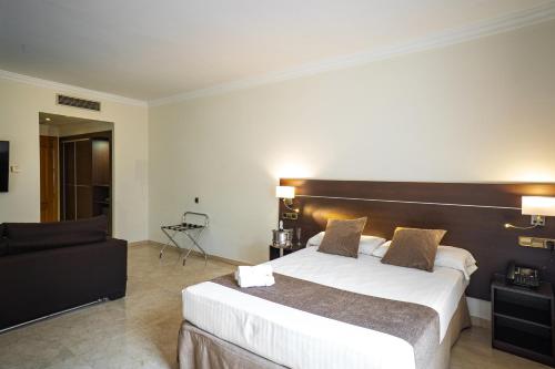 Suite Junior con terraza del hotel Mainake. Foto 4