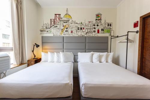 Habitación Doble Estándar del hotel JG Sohotel. Foto 4