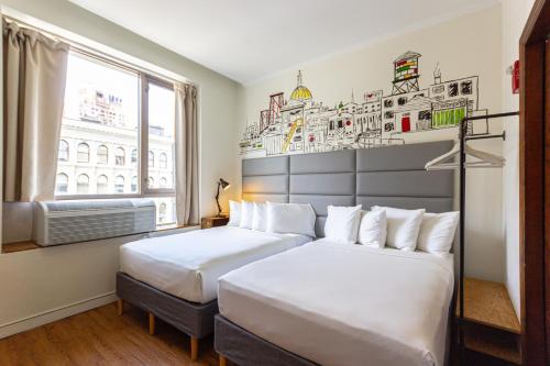 Habitación Doble Estándar del hotel JG Sohotel. Foto 5