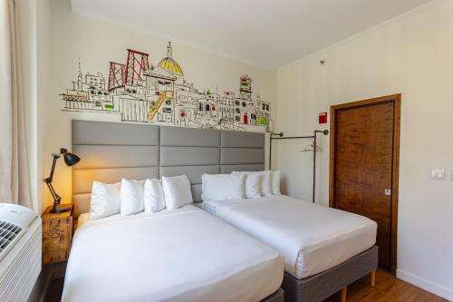 Habitación Doble Estándar del hotel JG Sohotel. Foto 6