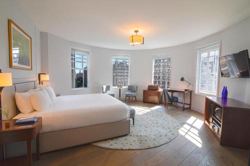 Habitaciones comunicadas con vista a Broadway - 1 cama king y 2 camas queen del hotel Belleclaire